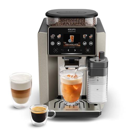 KRUPS Sensation Elite EA917EE0 mit Milk Maestro – Produktansicht 1